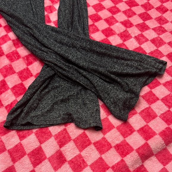 Stars Above Charcoal Ribbed Lounge Pants - Picture 4 of 5
